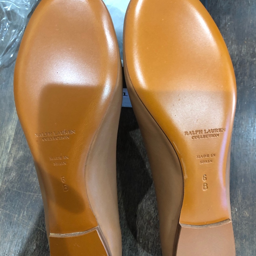 Ralph Lauren Collection Purple Label Ballet Flats - Picture 6 of 9
